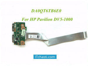 Платка USB HP Pavilion dv5-1000 DA0QT6TB6E0